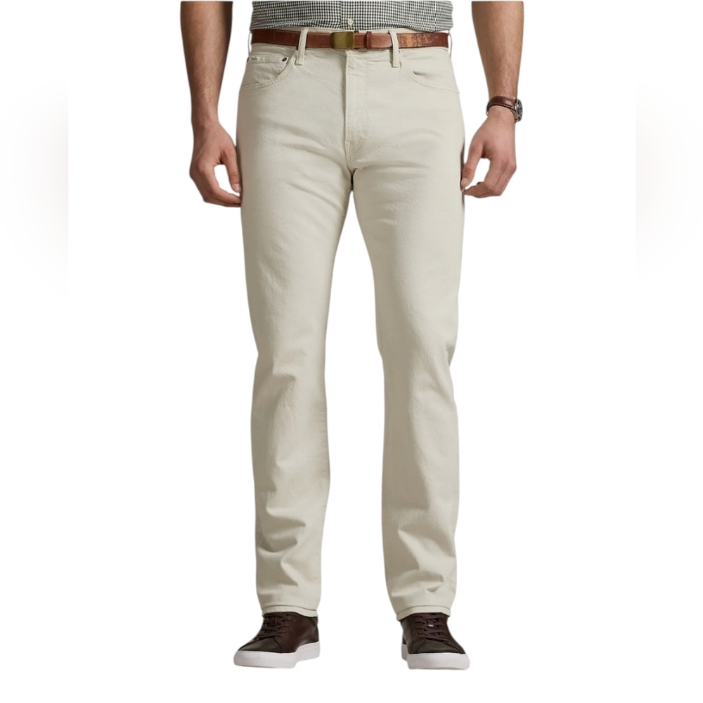 Polo Ralph Lauren Men's Prospect Cream Straight Leg Jeans